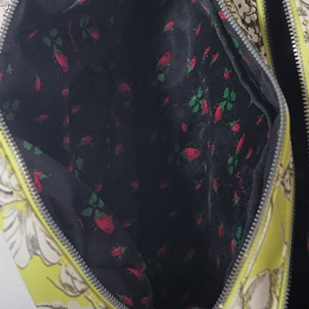 Betsey Johnson Women's Floral Greenish Yellow Bag - Picture 6 of 7